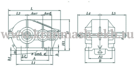 Редуктор Ц2 250