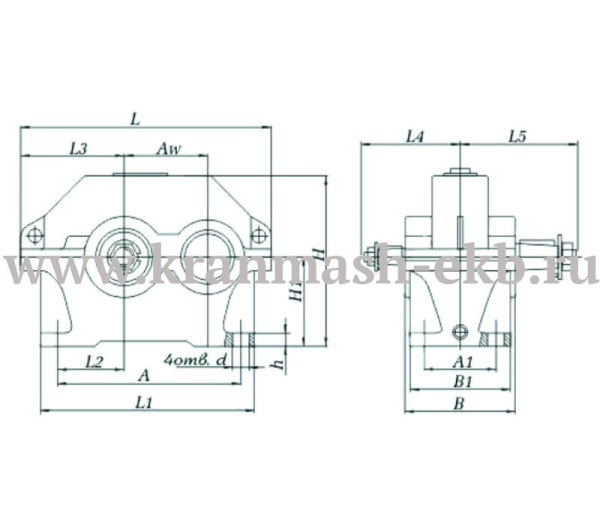Редуктор 1ЦУ 200