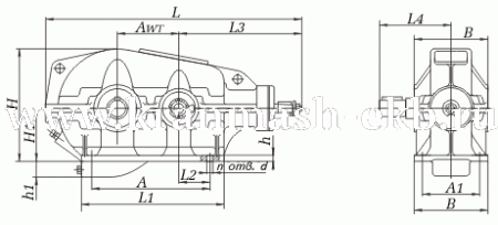 Редуктор КЦ1 200