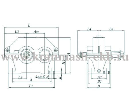 Редуктор 1ЦУ 250