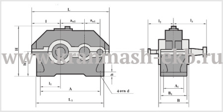 Редуктор ЦДНД 200